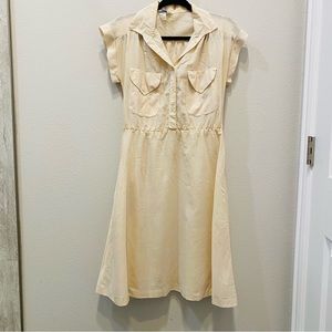 Vintage western shirt dress, Sears brand
